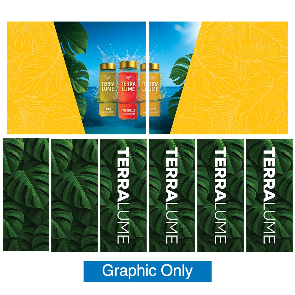 Showbird 65 20 x 10 Configuration D — Single Sided Graphic Only Backlit